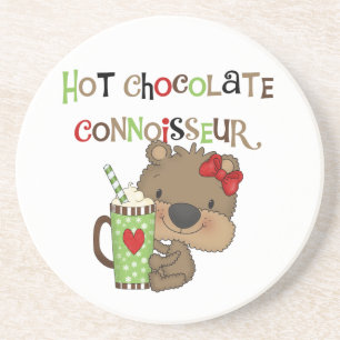 Porta-copos Urso quente da menina de ChocolateConoisseur
