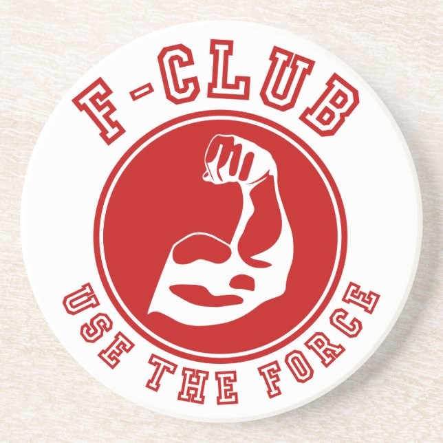 Porta-copos Use a força (Frente)