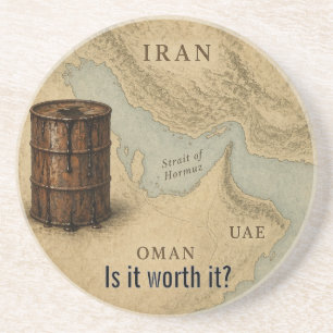 Porta-copos Vale a Pena? Suporte de Barril de Petróleo Hormuz