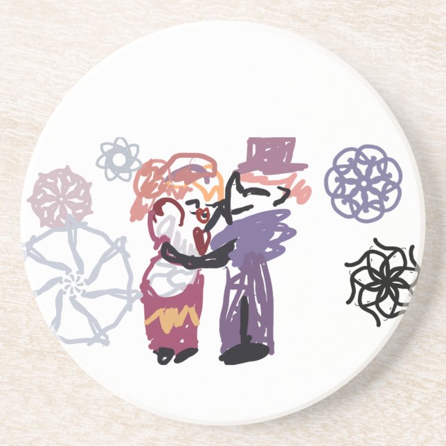 Porta-copos Valentine joy (Frente)