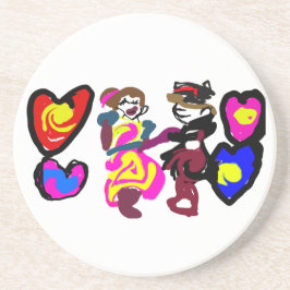 Porta-copos Valentine win love