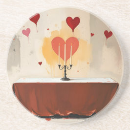 Porta-copos Valentines Day plates 