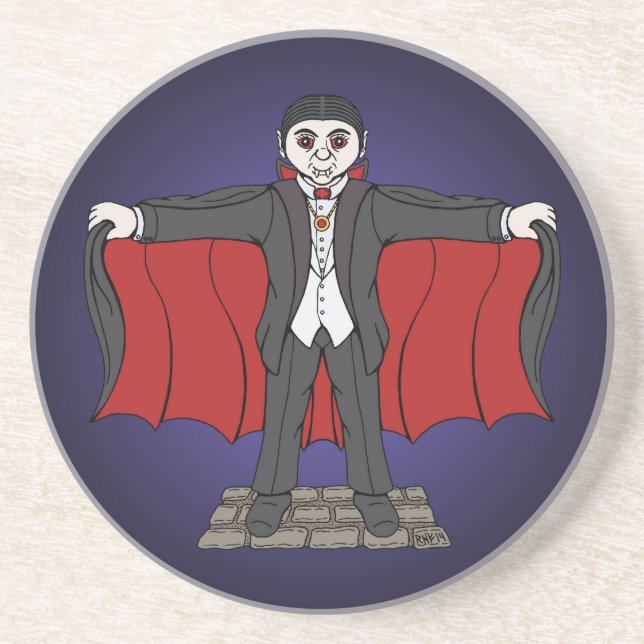 Porta-copos Vampiro/Drácula (Frente)