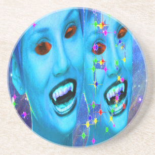 Porta-copos Vampiros espaciais