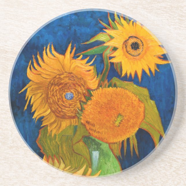 Porta-copos Van Gogh Sunflower (Frente)