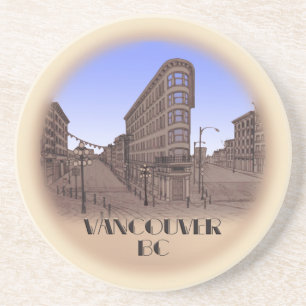 Porta-copos Vancouver Souvenir Portas copos Vancouver Gastown 