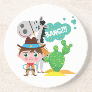 Porta-copos Vaqueiro e cavalo