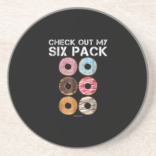 Porta-copos Veja Minha Rosquinha De Seis Pacotes - Engraçado