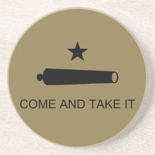 Porta-copos Venha & Tome! Bandeira de batalha do estado do Tex