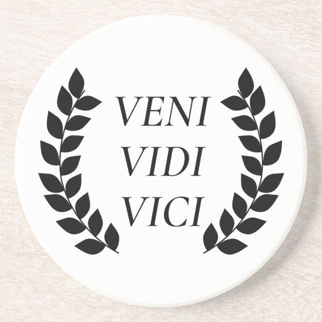 Porta-copos Veni Vidi Vici (Frente)