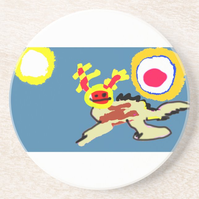 Porta-copos Verão de Axolotl  (Frente)