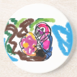 Porta-copos Verão de Papagaio