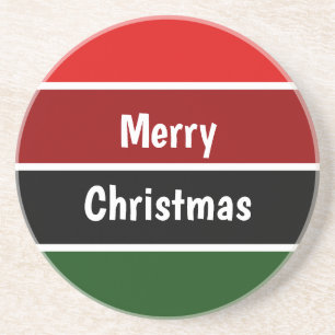 Porta-copos Vermelho E Verde Feliz Natal