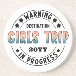 Porta-copos Viagem das Meninas Personalizada em Andamento Grad