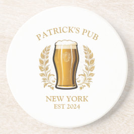 Porta-copos Vidro de Cerveja de Sinal de Pub Personalizado com