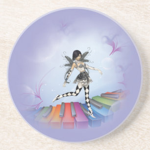 Porta-copos Vignette Musical Keyboard Faerie