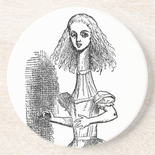Porta-copos Vintage Alice Adventures in Wonderland por Tenniel