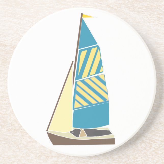 Porta-copos Vintage Dinghy (Frente)