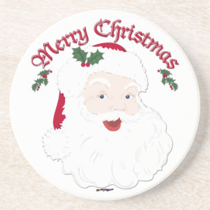 Porta-copos Vintage Felry Christmas Papais noeis - script