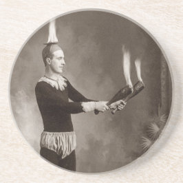 Porta-copos Vintage Fire Juggler