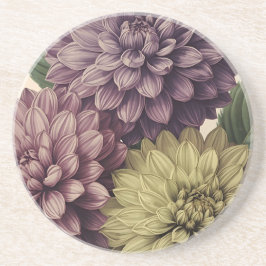 Porta-copos Vintage Flowers