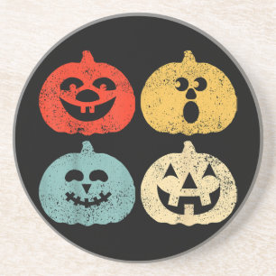Porta-copos Vintage Halloween Pumpkin Funny Retro Gift