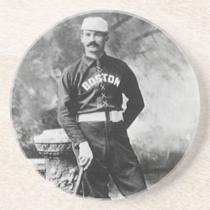 Porta-copos Vintage Sports Photo, jogador de beisebol em Bosto