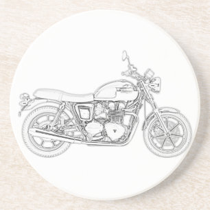 Porta-copos Vintage Triumph