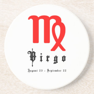 Porta-copos Virgo, 23 de agosto - 22 de setembro