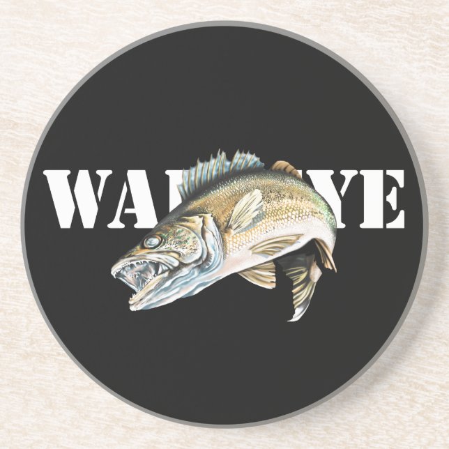 Porta-copos Walleye (Frente)