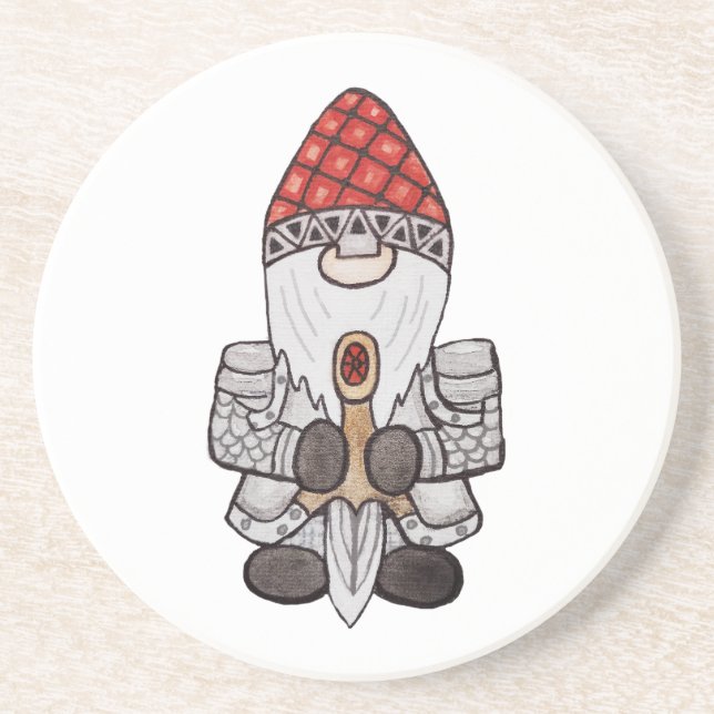 Porta-copos Warrior Knight Gnomo (Frente)