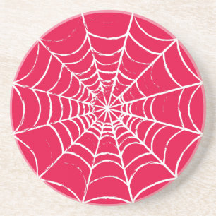 Porta-copos Web Rosa