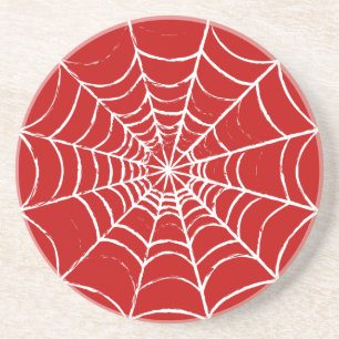 Porta-copos Web Vermelha