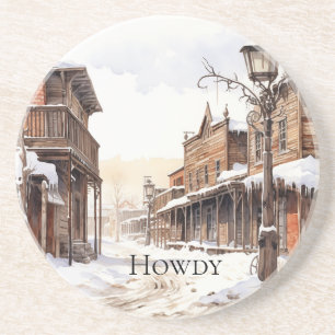 Porta-copos Wild West Winter