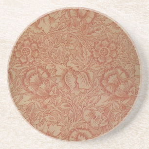 Porta-copos William Morris Pink Poppy Floral Flor