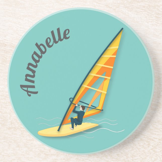 Porta-copos Windsurfing (Frente)