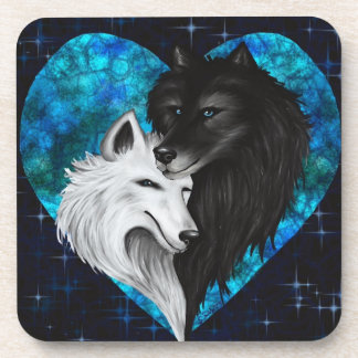 Porta copos - Wolf Heart