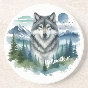 Porta-copos Yellowstone Wolf