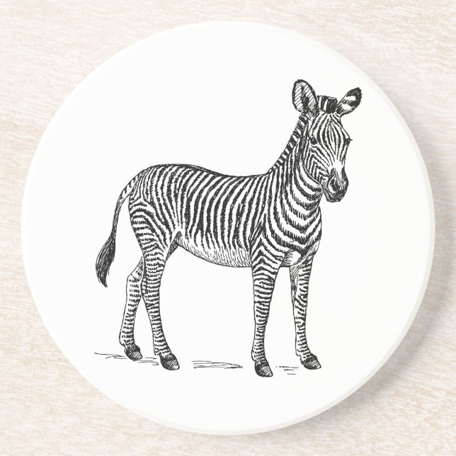 Porta-copos Zebra (Frente)