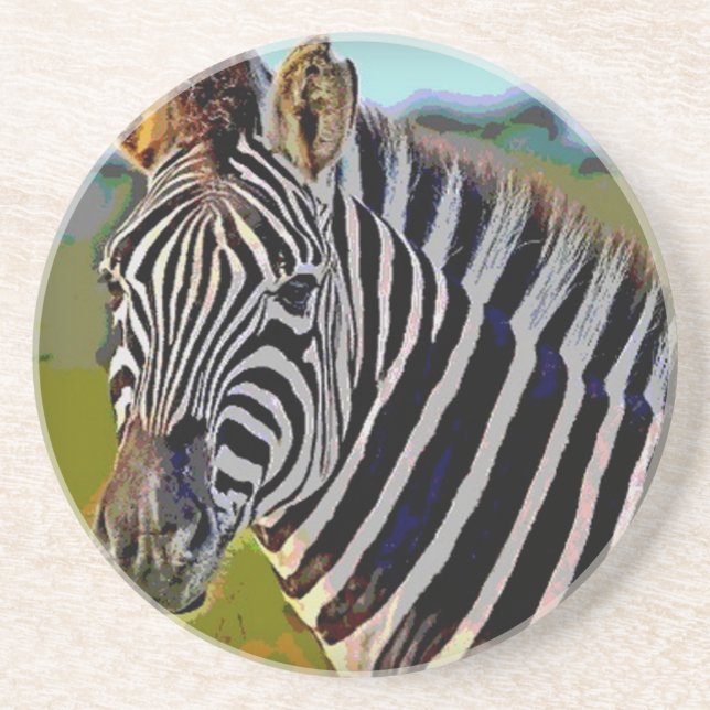 Porta-copos Zebra (Frente)