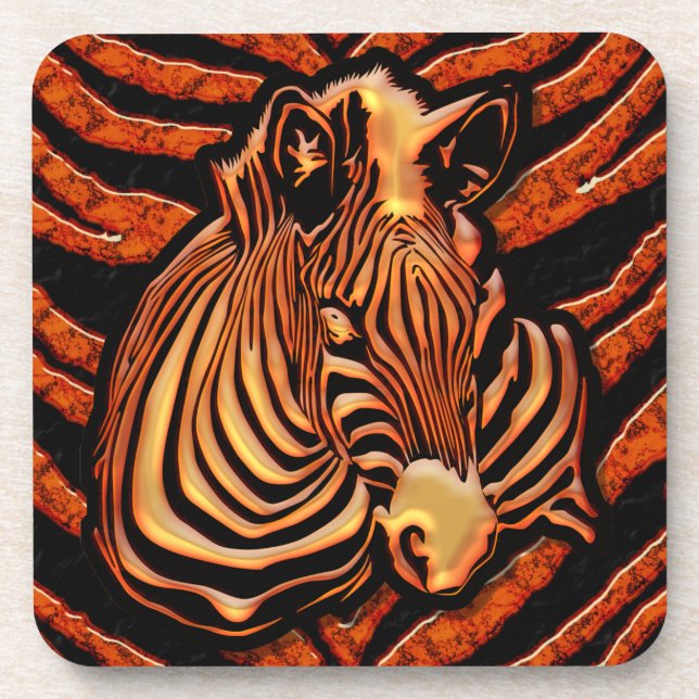 Porta copos Zebra 2 (Frente)