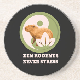 Porta-copos Zen Rodents Nunca Stress Capybara