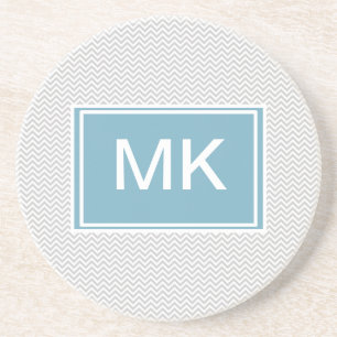 Porta-copos ZigZag de Cinzas simples