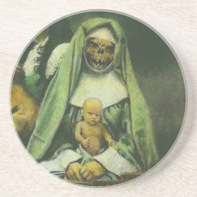 Porta copos Zombie Witch (Frente)