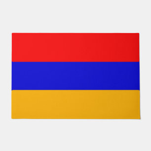 Porta de tapete com bandeira da Armênia