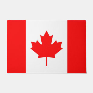 Porta de tapete com bandeira do Canadá