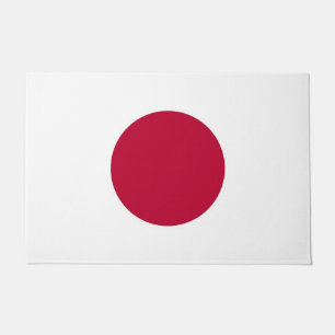 Porta de tapete com bandeira do Japão