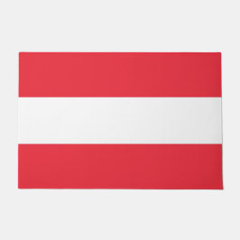 Porta de tapete com pavilhão da Áustria