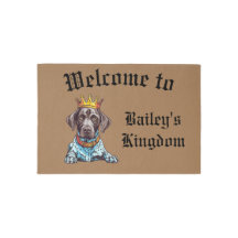 Porta do ponteiro abreviado alemão personalizável