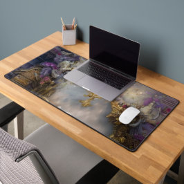 Porta Elegante Dourada, Texto Dourado